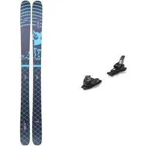 Line Ski Set inkl. Bdg. Skis polyvalent freeride Pack Chronic 101 2026 für Herren aus Holz schwarz