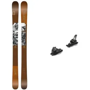Majesty Ski Set inkl. Bdg. Freeski-Ski &ndash; Unisex &ndash; Dirty Bear Pro 2026 Pack Dirty Bear XL 2026  aus Wolle Orange