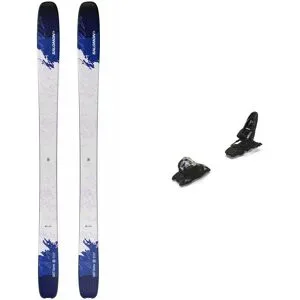 Salomon Ski Set inkl. Bdg. Freeride-Ski Pack S/Lab Qst Echo 2027  aus Holz Blau