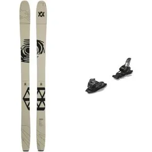Völkl Ski Set inkl. Bdg. Freeride Skier Pack Revolt 101 Beige 2026 für Herren aus Holz
