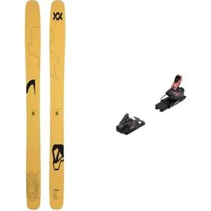 Völkl Ski Set inkl. Bdg. Freeride Skier Pack Revolt 121 Yellow 2026 für Herren Gelb