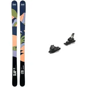 Zag Ski Set inkl. Bdg. All-Mountain Skier Pack Slap 92 2026 für Herren aus Holz Violett