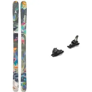 Atomic Ski Set inkl. Bdg. Skis all-mountain Pack Bent 85 2027  Grau