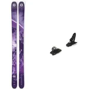 Blizzard Ski Set inkl. Bdg. Skis freeride Pack Anomaly 102 2027 für Herren aus Holz Violett