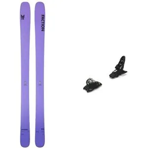 Faction Ski Set inkl. Bdg. All-Mountain-Skier &ndash; Unisex &ndash; Dancer 99 2027 Pack Dancer 99 2027  aus Holz Violett