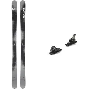 Faction Ski Set inkl. Bdg. Freestyle Skifahren &ndash; Unisex &ndash; Studio 0 Pro 2027 Pack Studio 0 Pro 2027  aus Holz schwarz