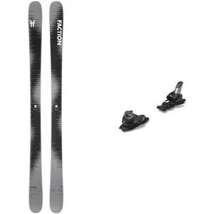 Faction Ski Set inkl. Bdg. Freestyle Skifahren &ndash; Unisex &ndash; Studio 1 2027 Pack Studio 1 2027  aus Holz schwarz