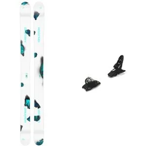 Head Ski Set inkl. Bdg. Freeride-Ski Pack Oblivion 102 2027  aus Holz Weiß