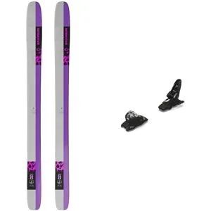Salomon Ski Set inkl. Bdg. Freeride Skifahren Pack S/Lab Qst X 2026  Violett