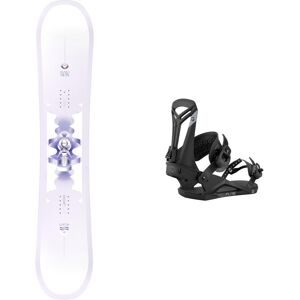 Salomon All-Mountain Snowboard Pack Lotus 2026 für Damen aus Wolle Weiß