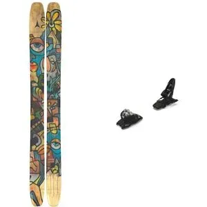 Atomic Ski Set inkl. Bdg. Freeride Ski Pack Bent Chetler 120 2026  aus Wolle Gelb
