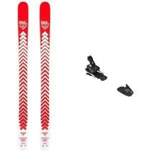 Blackcrows Ski Set inkl. Bdg. All-Mountain Skier Pack Camox Birdie JR 2026  aus Holz Orange