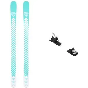 Blackcrows Ski Set inkl. Bdg. All-Mountain Skier Pack Captis Birdie 2027 für Damen aus Holz Blau