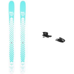 Blackcrows Ski Set inkl. Bdg. All-Mountain Skier Pack Junius Birdie 2026  aus Wolle Blau