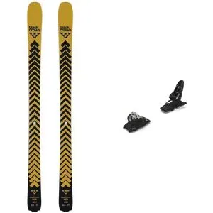 Blackcrows Ski Set inkl. Bdg. All-Mountain Skier Pack Justis 2026 für Herren Gold