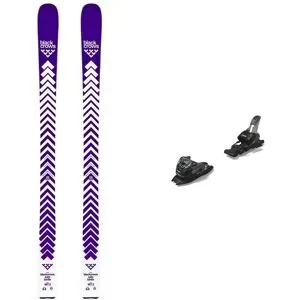 Blackcrows Ski Set inkl. Bdg. All-Mountain Skier Pack Sato Birdie 2026 für Damen aus Holz Blau