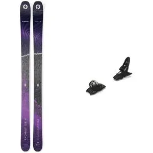 Blizzard Ski Set inkl. Bdg. Freeride Skier Pack Anomaly 102 2026 für Herren Violett