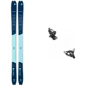 Blizzard Skier für Wanderungen Pack Zero G 088 W 2026 für Damen aus Holz Blau