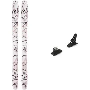 Scott Ski Set inkl. Bdg. Ski Freeride Pack Sea 108 White/Yellow 2027  aus Holz Weiß
