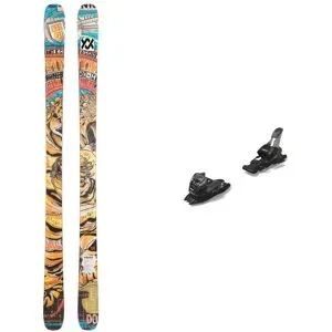Völkl Ski Set inkl. Bdg. Freestyle-Ski Pack Revolt 90 2027 für Herren aus Wolle Orange