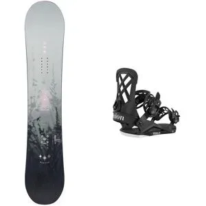 Burton All-Mountain-Snowboard &ndash; Unisex &ndash; Cultivator Standard 2027 Pack Cultivator Standard Mist 2027  aus Holz Grau