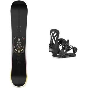 Salomon All-Mountain Snowboard Pack Wonder 2027 für Damen aus Holz schwarz