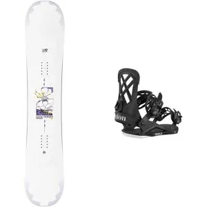 Salomon Snowboard All-Mountain Pack Lotus 2027 für Damen aus Holz Weiß