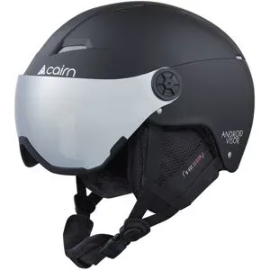 Cairn Skibrille mit Visier Android Visor Mat Black für Herren Größe 57-58 cm schwarz