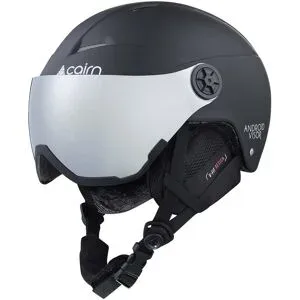 Cairn Ski-/Snowboardhelm mit Visier ? Kinder ? Android Visor J Android Visor J Mat Black  Kindergröße 48-50 cm schwarz