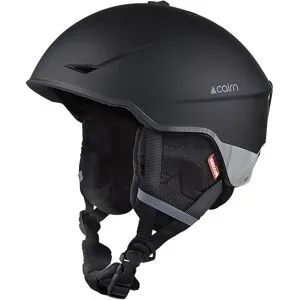 Cairn Skibrillen-/Snowboardhelm mit Recco®-Reflektor Rise II Mat Black Lava für Herren Größe 58-61 cm schwarz