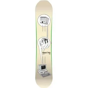Capita Snowboard all-mountain freestyle Sb Resort Twin 2026 für Herren Größe 158 cm Beige