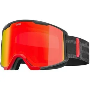 Cébé Skibrille Stormer Black/Red Black Red Flash Revo Cat.3  schwarz