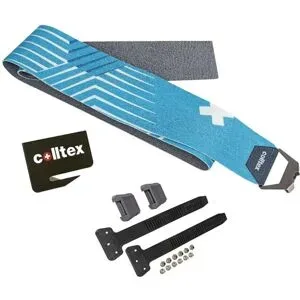Colltex Zuschnitt-Steigfelle Sad Todi Mix Étrier Hexagon + Camlock À Monter  Größe 130 mm Blau