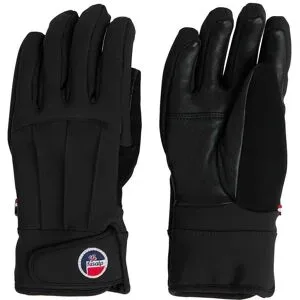 Fusalp Isolierende Fäustlinge aus PrimaLoft® Gold Mitten Fake Fur Desert/Neige für Herren aus Leder Größe 7 Beige