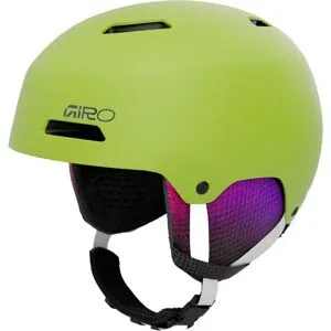 Giro Casque de ski Crue Mat Fluorescent Green  Kindergröße M Grün