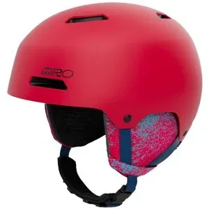 Giro Casque de ski Crue Mat Red  Kindergröße M Rot