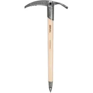 Grivel Klassischer Eispickel für Gletscherwanderungen Monte Bianco Gold  Größe 65 cm Beige