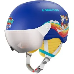 Head Skhelm Yuki Visor Paw Blue  Kindergröße XXS Blau