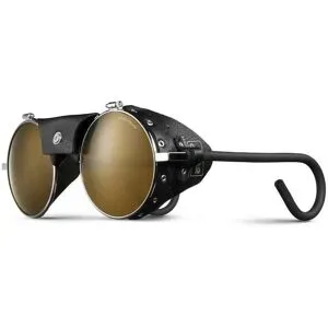 Julbo Sonnenbrillen für Bergsteiger Vermont Classic Argent/Noir Spectron 4  aus Leder schwarz