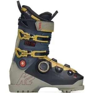 K2 Herren Skischuhe &ndash; Ski Alpin &ndash; Recon 110 Boa Recon 110 Boa Grey/Gold für Herren Größe 45,5 Grau