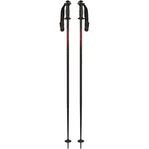 Komperdell Stöcke Skistöcke Feldflasche / Trinkflaschen Alpine Schnapspole  Größe 115 cm schwarz
