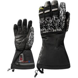 Lenz Beheizbare PrimaLoft® Handschuhe  Heat Glove 7.0 Finger Cap Unisex Noir für Herren Größe L schwarz