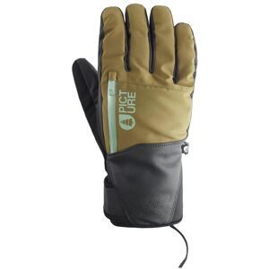 Picture Organic Clothing Atmungsaktive und wasserfeste Handschuhe Madson Gloves Tobacco für Herren Größe 8 Khaki