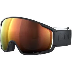 POC Skibrille Zonula Uranium Black/Partly Sunny Orange  schwarz