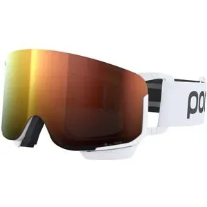 POC Skibrille Nexal Mid Hydrogen White/Partly Sunny Orange  Weiß