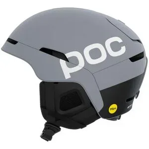 POC Ski /Snowboard Helm Obex BC MIPS Granite Grey Matt für Herren Größe 55-58 cm Grau