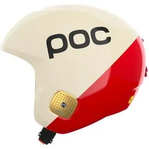 POC Helm für Skiwettkämpfe Skull Dura Comp MIPS Rouge/Blanc für Herren Größe 51-54 cm Weiß