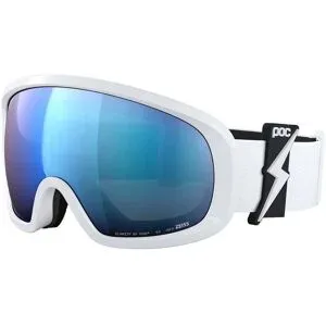 POC Skibrille Fovea Mid Blixten White/Partly Sunny Blue  Weiß