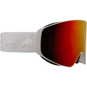 Red Bull Spect Eyewear Skibrille mit Ersatzscheibe Jamm White Red With Purple Mirror  Weiß