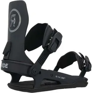 RIDE All-Mountain Snowboard Bindungen C-6  Black für Herren Größe L schwarz